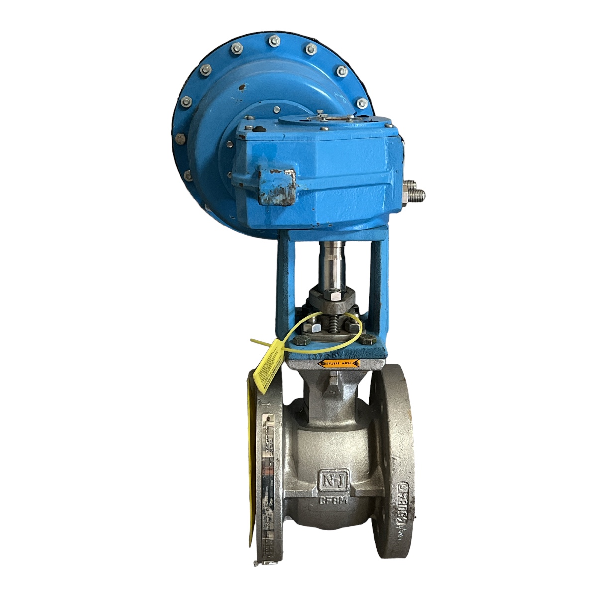 4" Class 150 Neles Jamesbury Type FC04CAGAS6XKSGTD Finetrol Stainless Steel Control Valve - Image 5