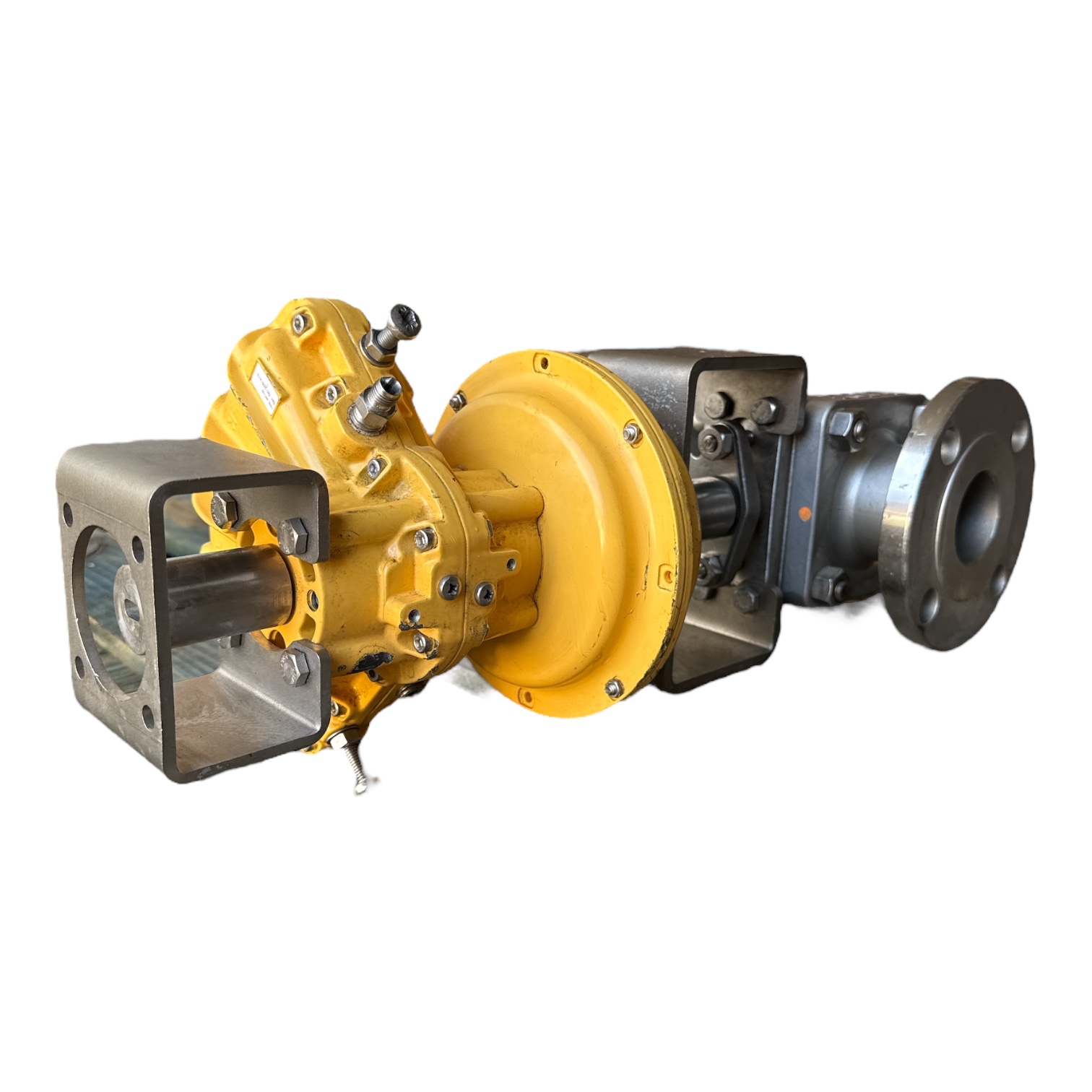 2" Class 150 Stainless Steel Velan Ball Valve Air Operated - Image 4