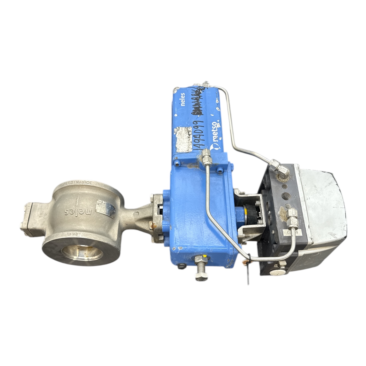2.5" Stainless Steel Neles Jamesbury V-Ball Control Valve - Image 6