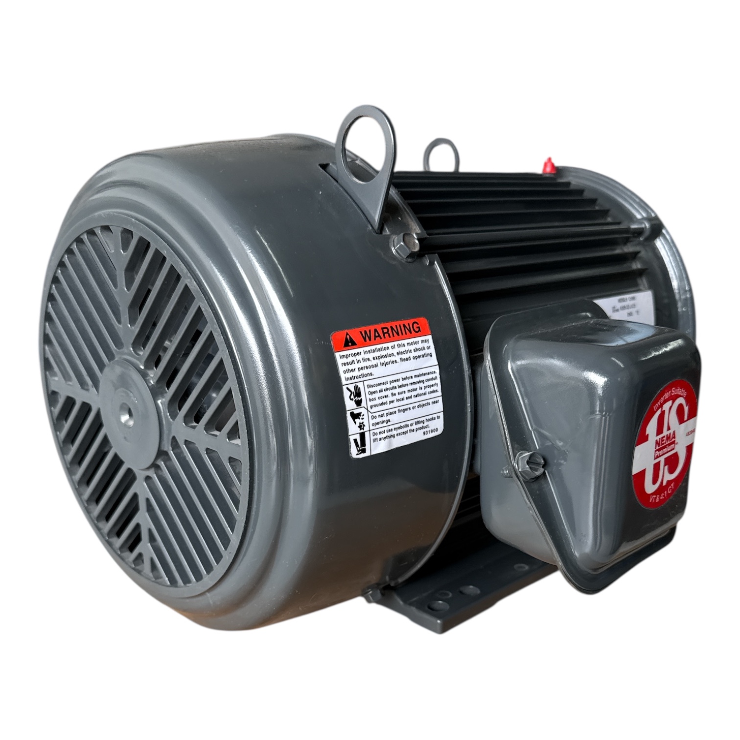 3HP Emerson US Motors 1765RPM 208-230/460V Frame 182TC AC Motor - Image 4