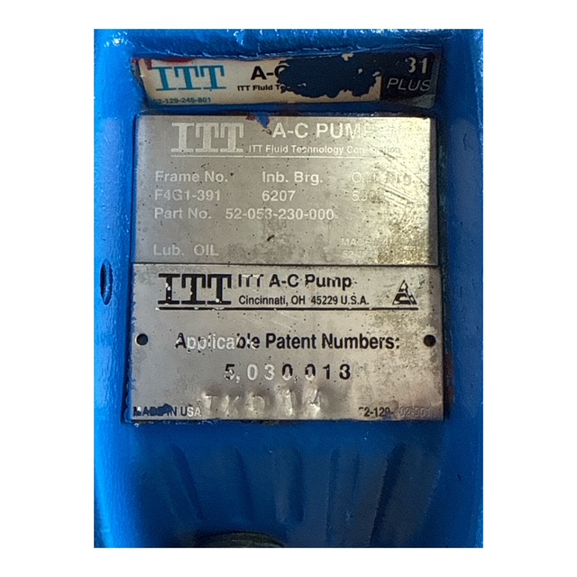 Allis Chalmers ITT 1x1.5-8 DI Pump - Image 8